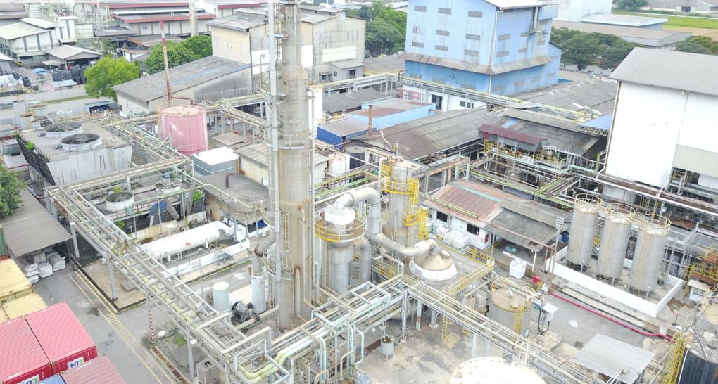 Aerial view of the Perai plant