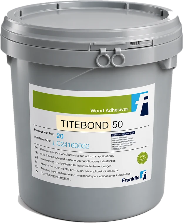 Titebond 50 woodworking adhesive pail
